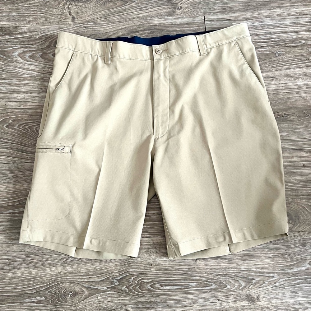 Daniel Cremieux Flat Front Shorts Tailored Style - Picture 2 of 4